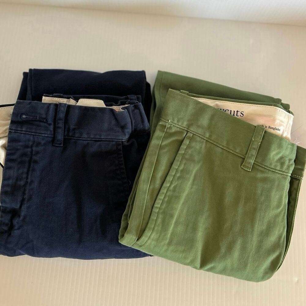 Crew Cuts Skinny Stretch Chino Pants Boys 2 Pair Size 10